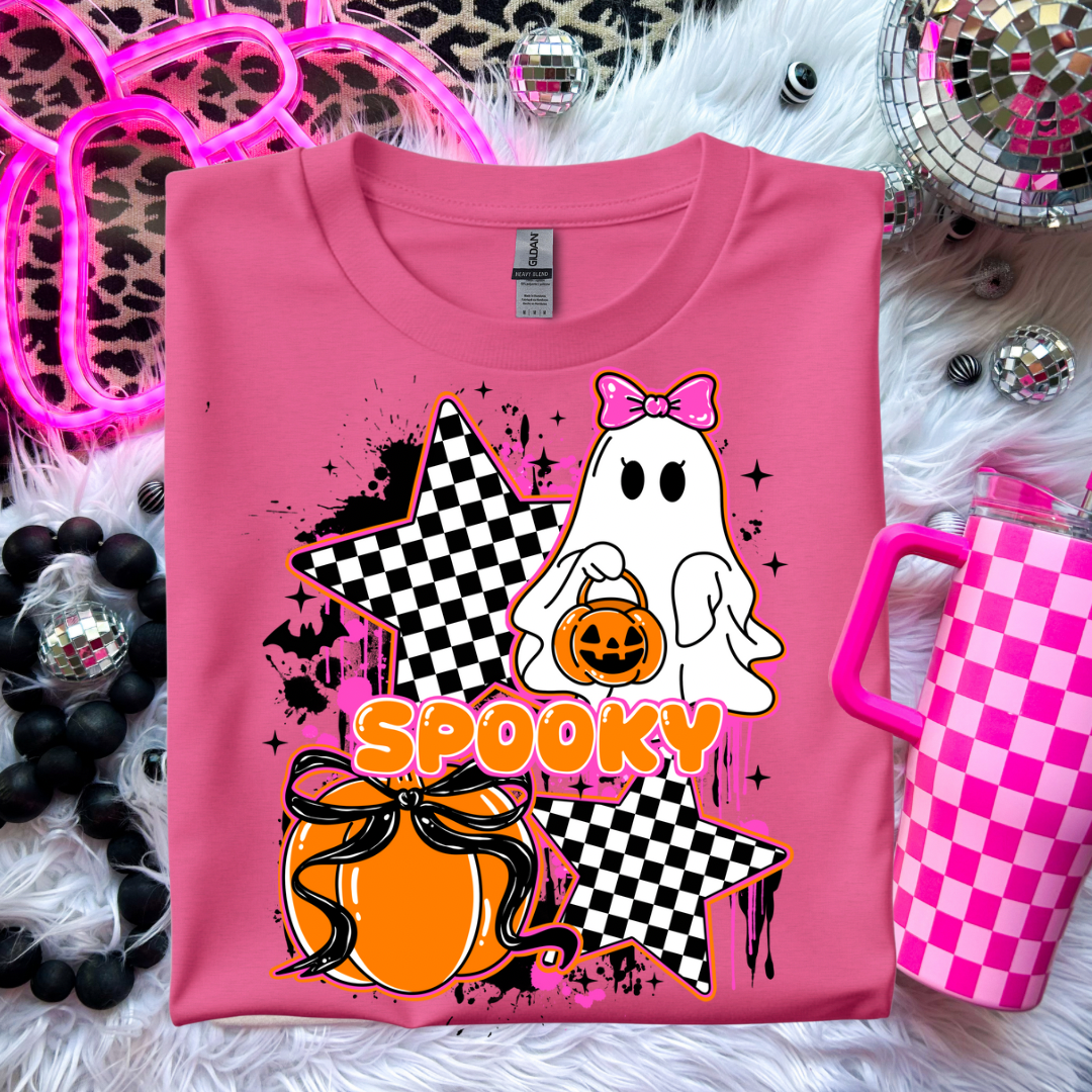 Spooky Ghost Graphic Tee