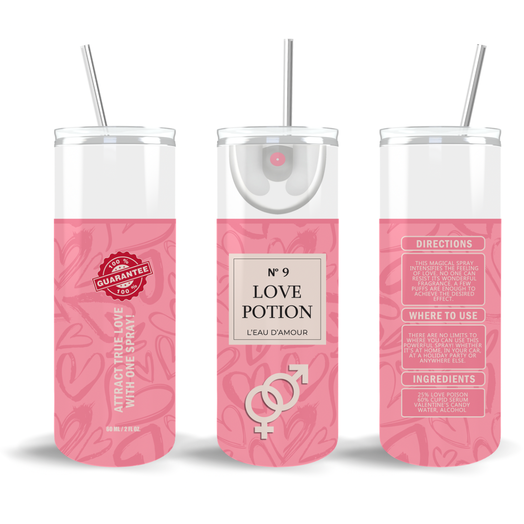Love Potion Valentine’s Day Skinny Tumbler (20 oz.)