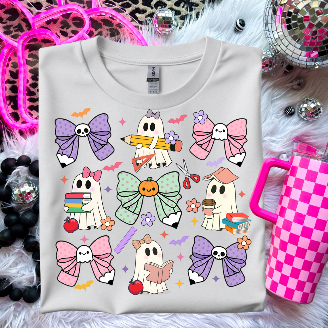 Charming Ghosts Graphic Sweatshirt