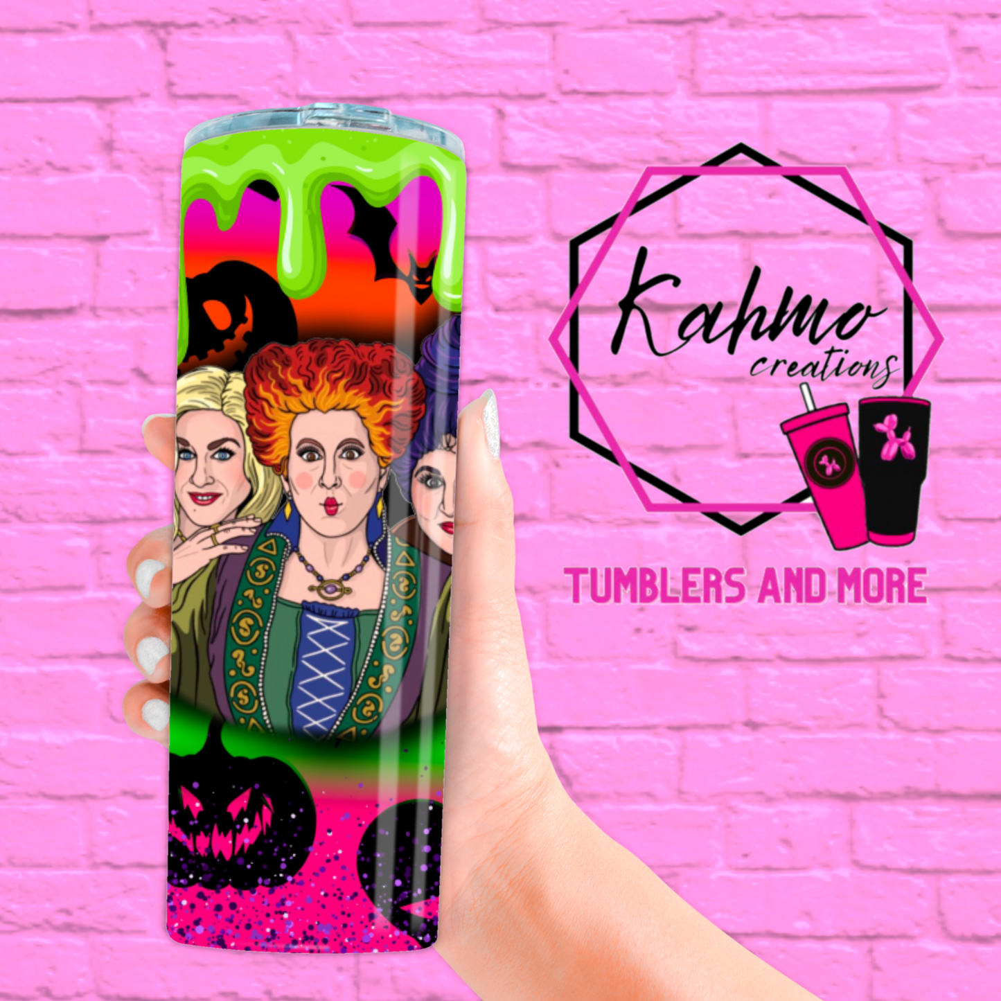 Halloween-Witches 2 Skinny Tumbler (20 oz.)