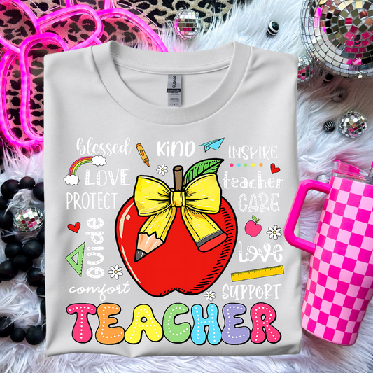 Teacher Apple shirt