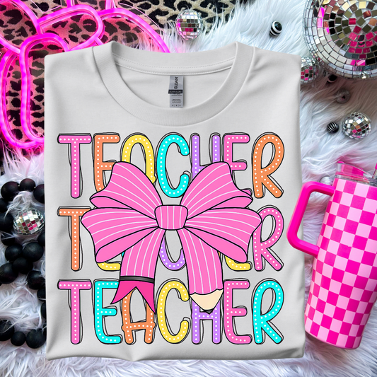 Teacher Coquette shirt