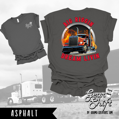 Big Riggin, Dream Livin Tee: Embrace the Open Road