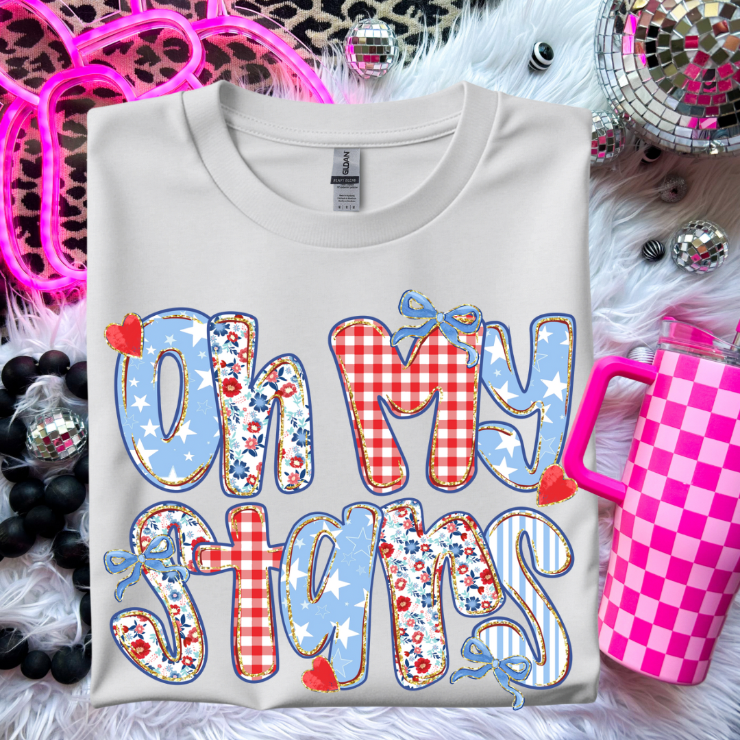 4th of July, Independence Tee, Oh my Stars