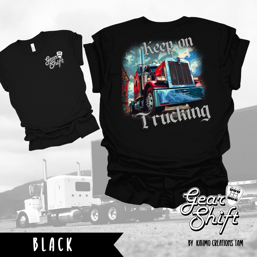 Keep on Trucking Tee: Classic Style for the Modern Road Warrior