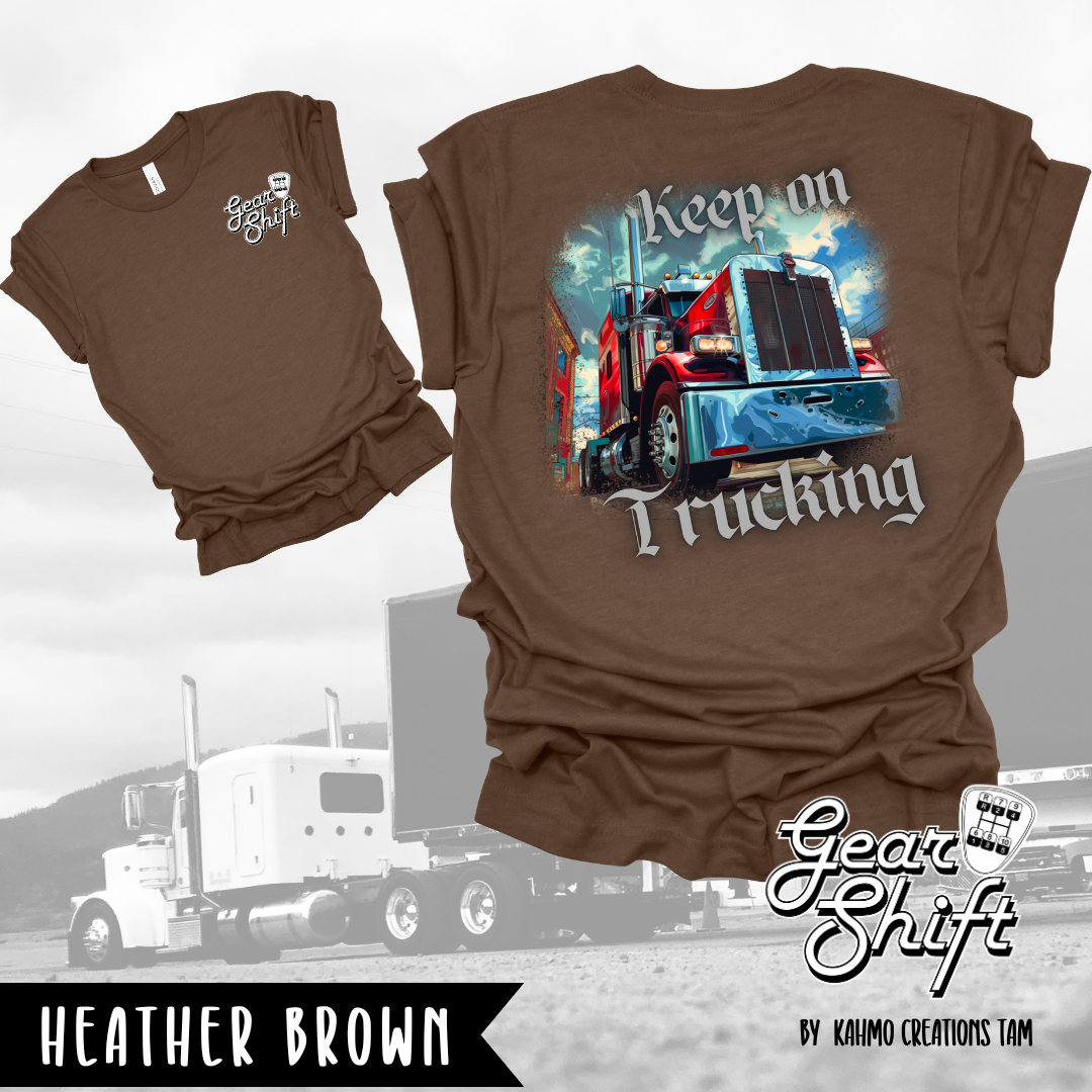 Keep on Trucking Tee: Classic Style for the Modern Road Warrior