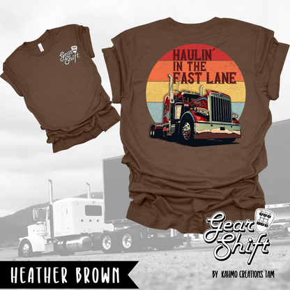 Haulin in the Fast Lane Tee: Speed into Style