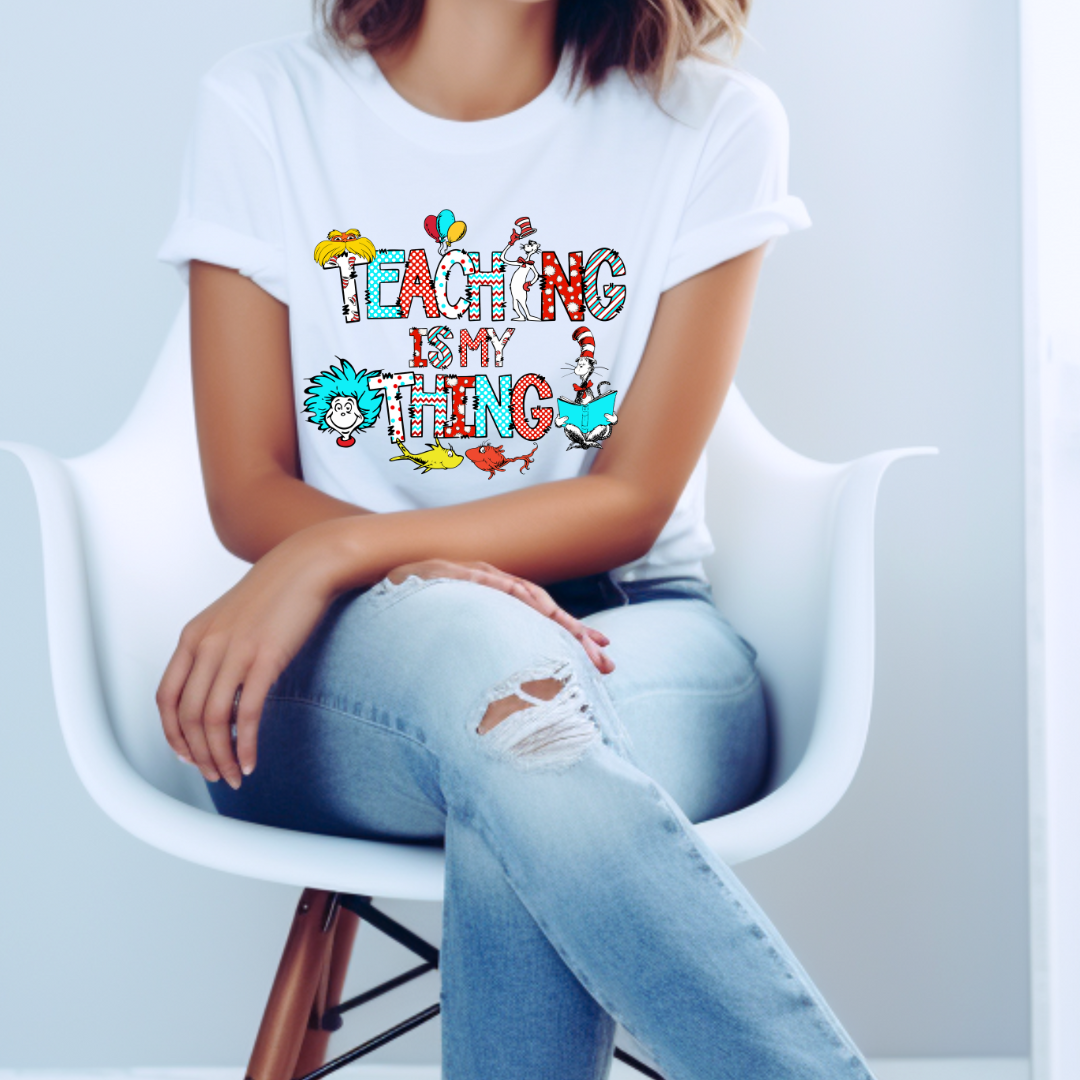 Read Across America Shirt-Teaching is my thing