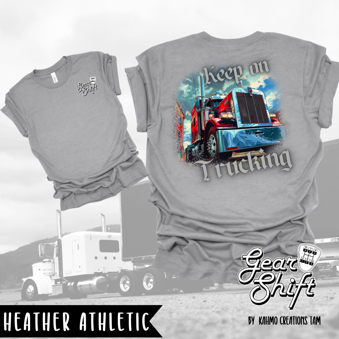 Keep on Trucking Tee: Classic Style for the Modern Road Warrior