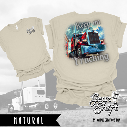Keep on Trucking Tee: Classic Style for the Modern Road Warrior