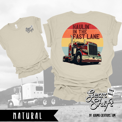 Haulin in the Fast Lane Tee: Speed into Style