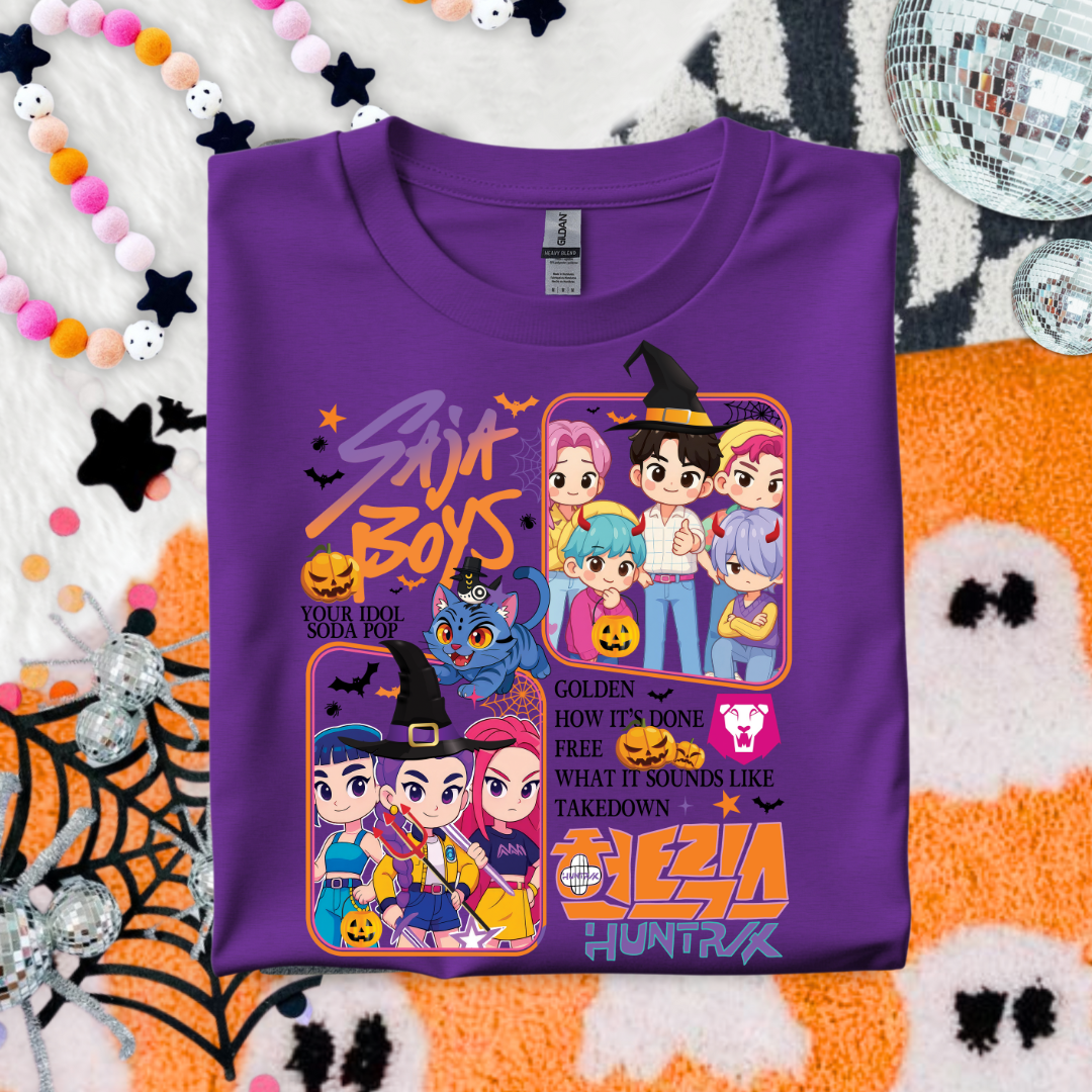 DH Boys and Girls Cute Halloween Shirt