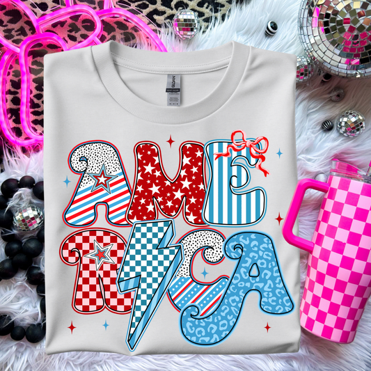 4th of July, Independence Tee, America