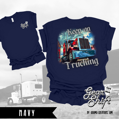 Keep on Trucking Tee: Classic Style for the Modern Road Warrior
