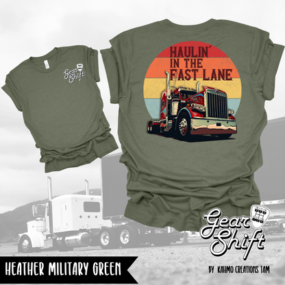 Haulin in the Fast Lane Tee: Speed into Style
