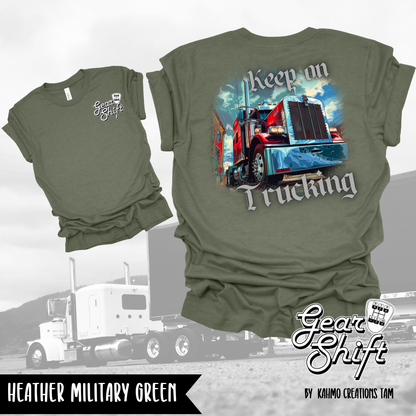 Keep on Trucking Tee: Classic Style for the Modern Road Warrior
