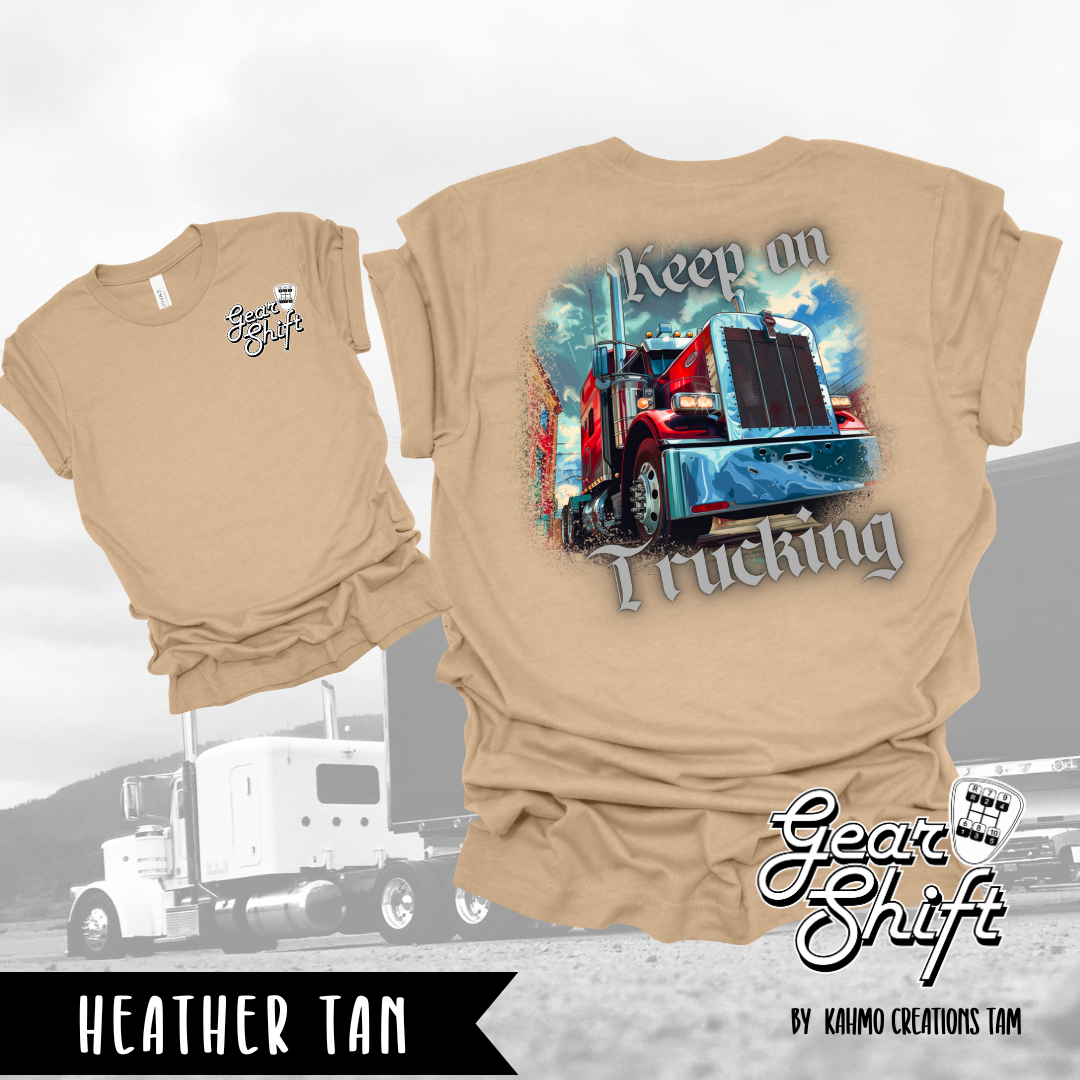Keep on Trucking Tee: Classic Style for the Modern Road Warrior