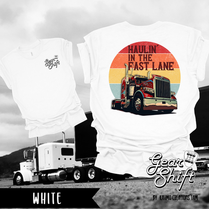 Haulin in the Fast Lane Tee: Speed into Style