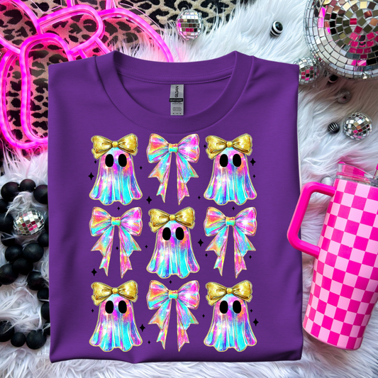 Spooky Chic Ghost Graphic Tee