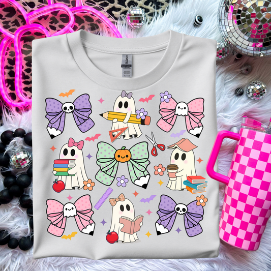 Charming Ghosts Graphic Sweatshirt