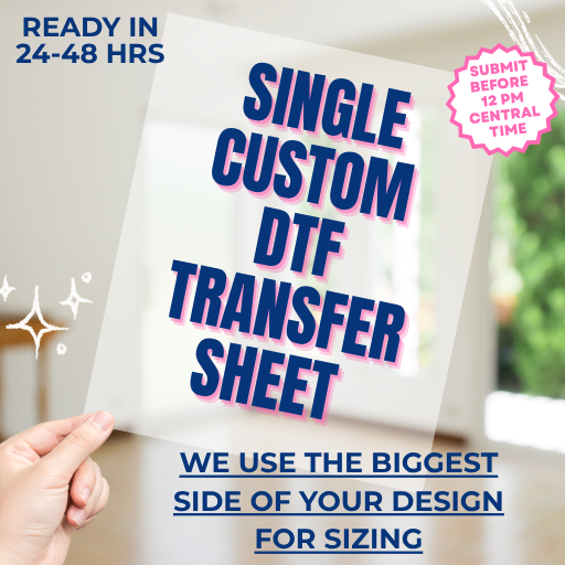DTF Print by Size-Fast and Easy Ordering