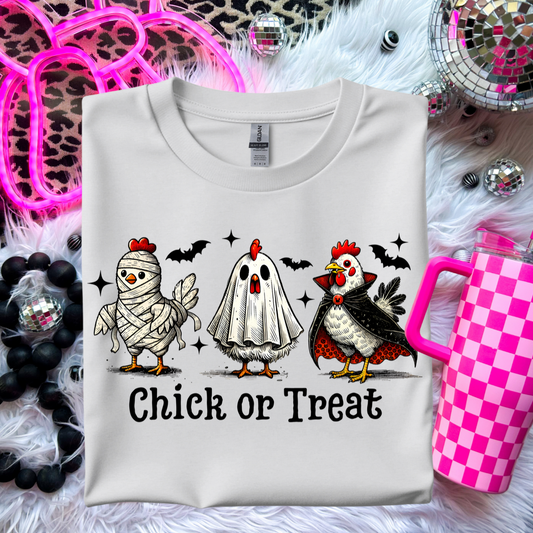 Chick or Treat Halloween T-Shirt