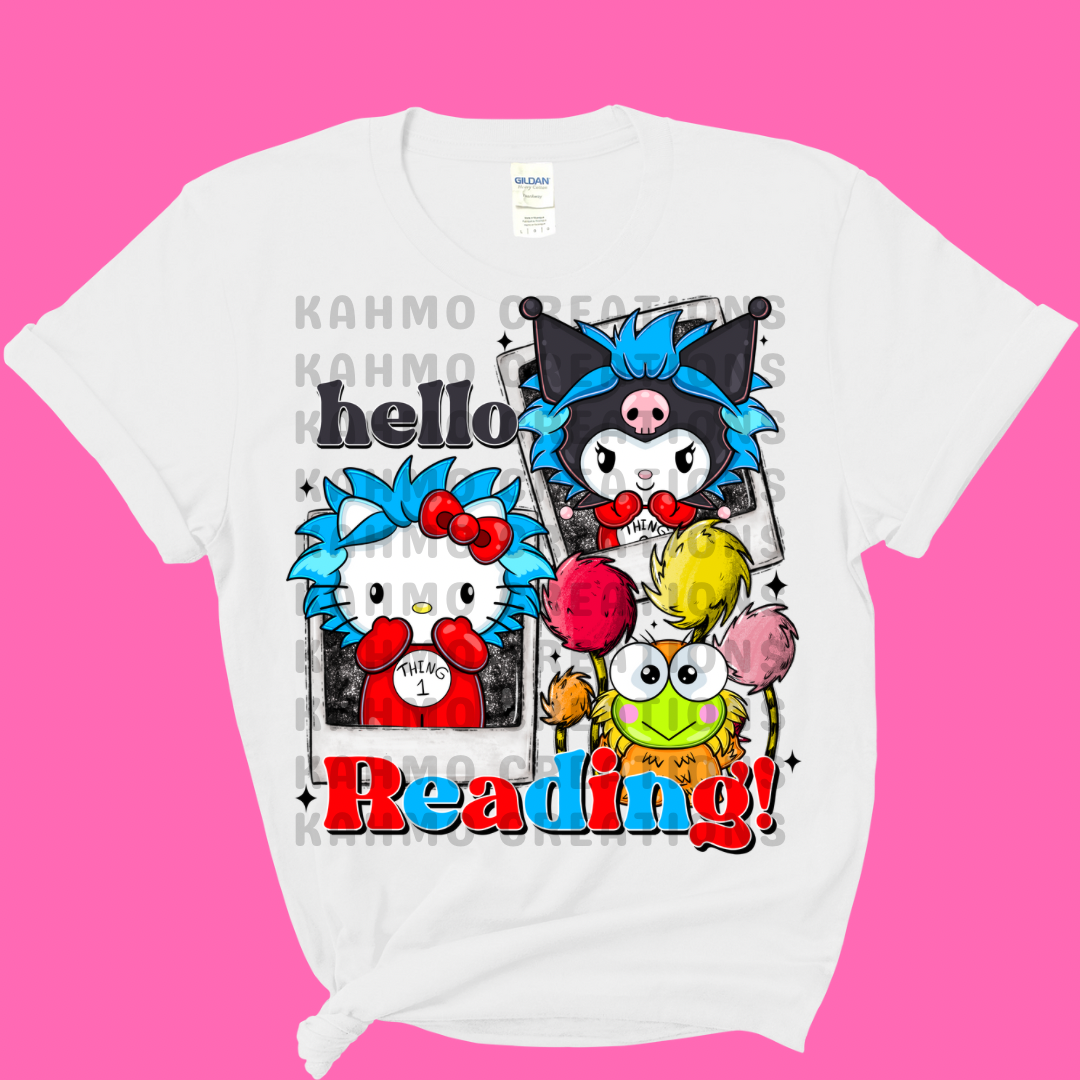 Read Across America Shirt-Kitty