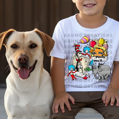 Read Across America Shirt-Polaroids