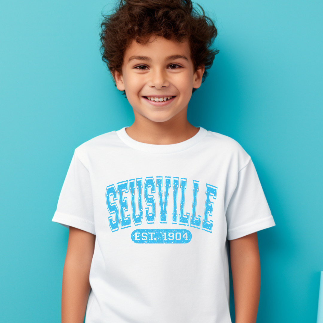 Read Across America Shirt - Cartoon University Reading