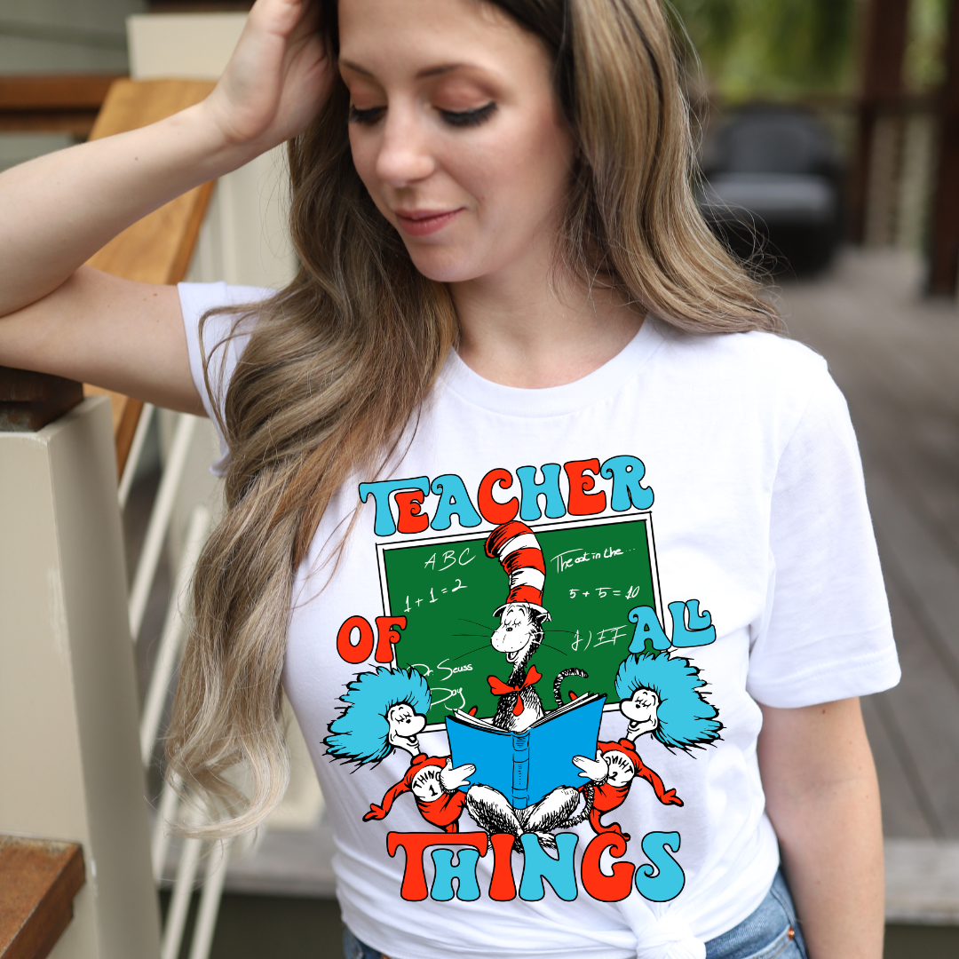Read Across America Shirt-Teacher of all Things