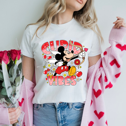 Cupid Vibes Boy Mouse Valentine Shirt