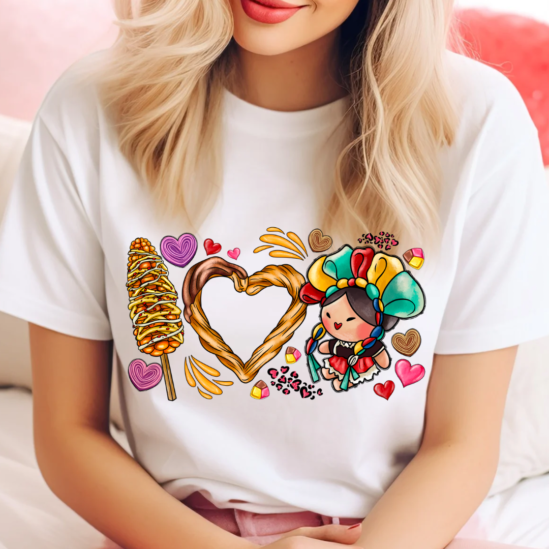 Valentines Mexican Treats Shirt