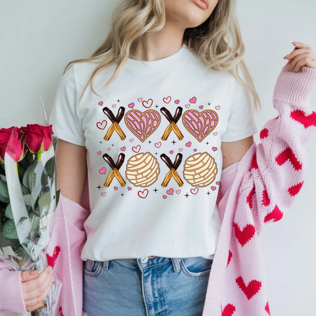 Conchas and Churros Valentines Shirt