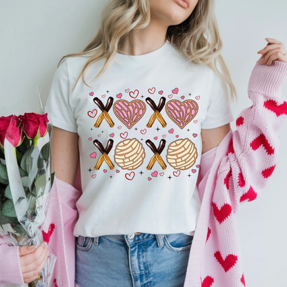 Conchas and Churros Valentines Shirt