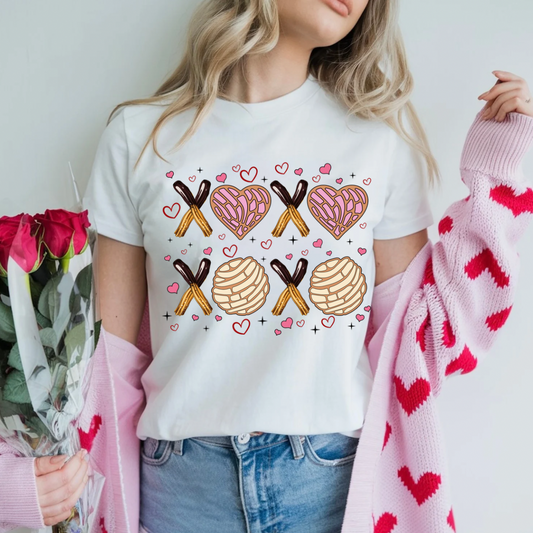 Conchas and Churros Valentines Shirt