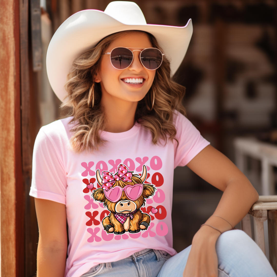 Cute Cow Valentines Shirt