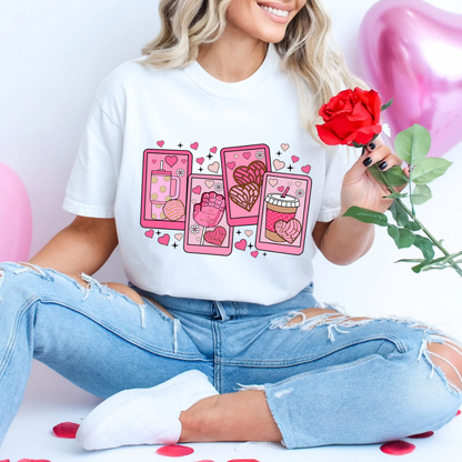 Valentines Mexican Treats Loteria Cards Shirt
