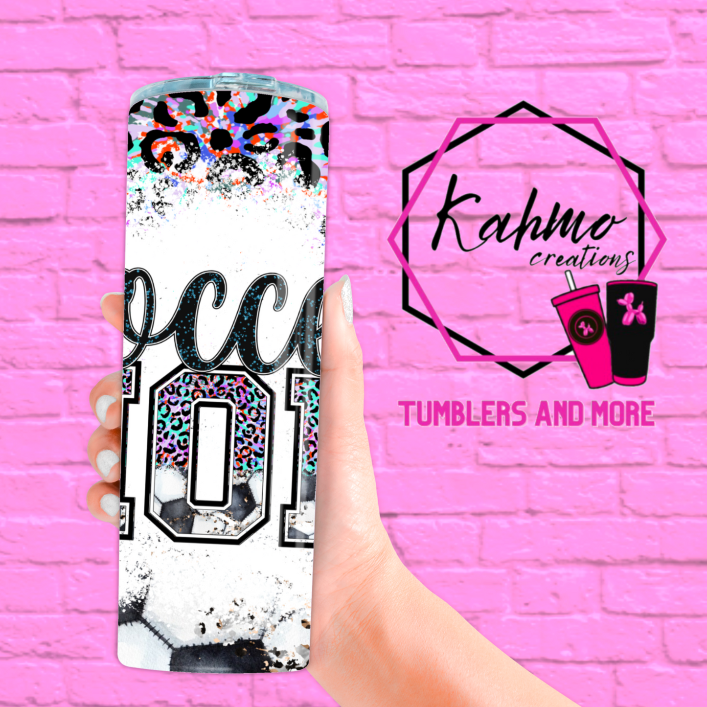 Soccer Mom Skinny Tumbler (20 oz.)