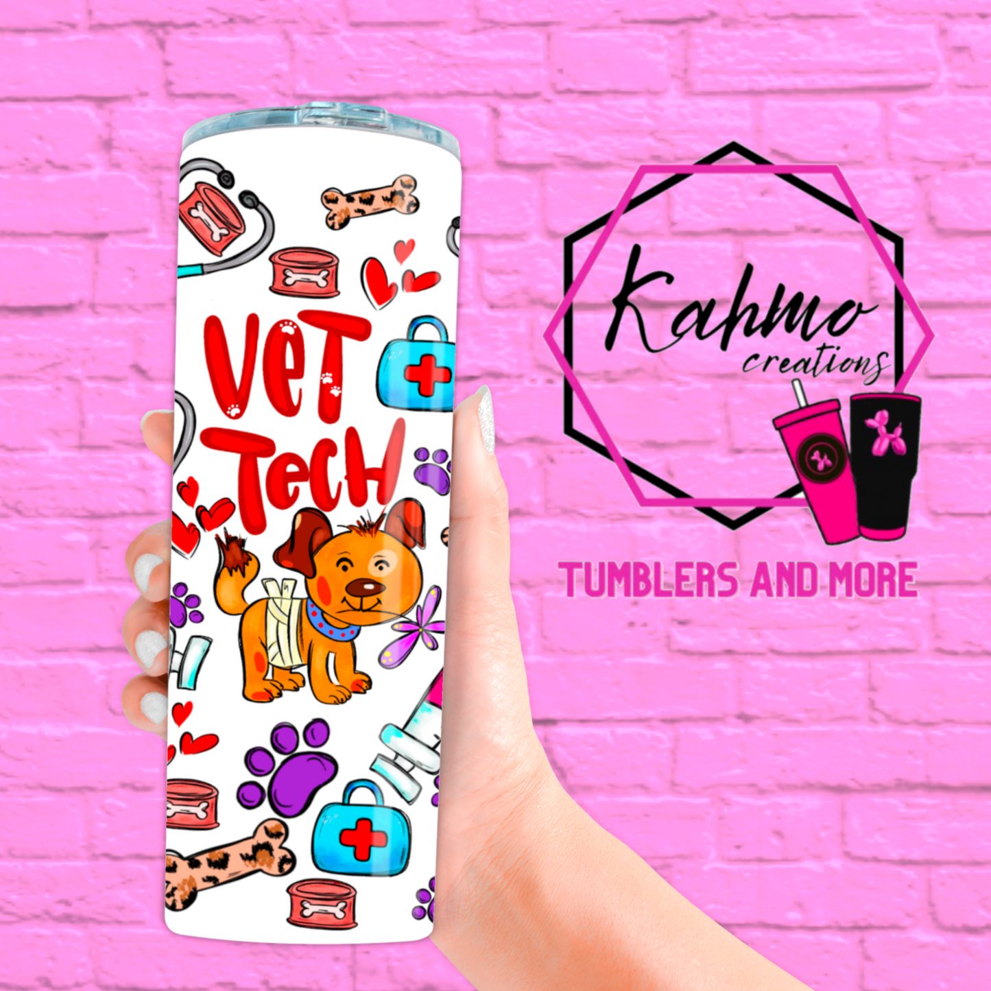 Vet Tech Skinny Tumbler (20 oz.)