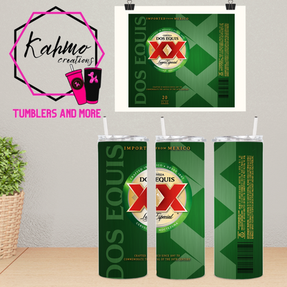 Dos Equis Skinny Tumbler (20 oz.)