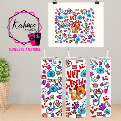 Vet Tech Skinny Tumbler (20 oz.)