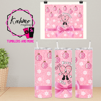 Bad Bunny Christmas Skinny Tumbler (20 oz.)